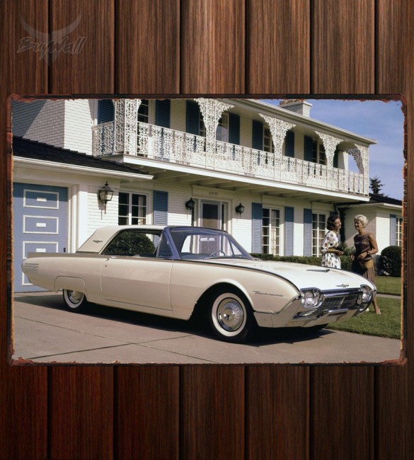 Металлическая табличка Ford Thunderbird 315 Металлическая табличка Ford Thunderbird 315